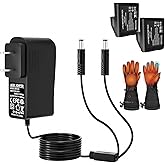 Charger for Heated Glove 7.4V Li-Polymer Battery Compatible with Savior Snow Deer Sun Will Heated Gloves, Heated Socks,Heated Vest Battery Charger