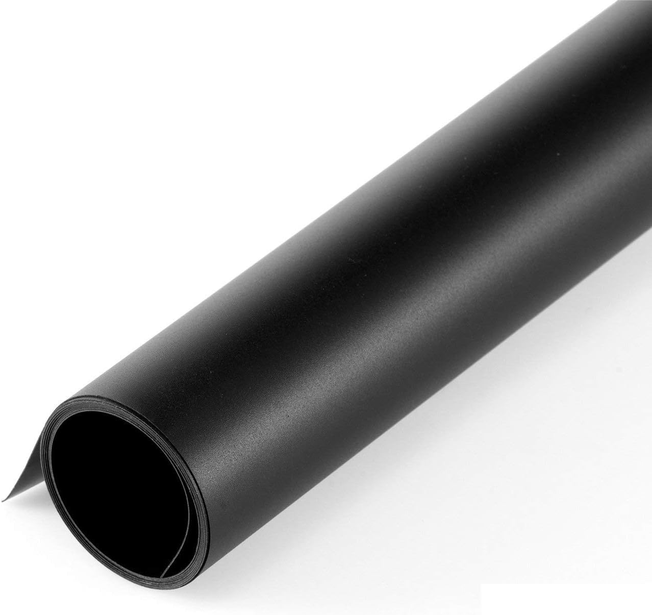 Selens Photography Black Backdrop PVC Background 120x200CM Vinyl Paper Matte & Glossy Photo Studio Waterproof for Product Portrait Food Flat Lay Props Cosmetics Jewelry Shooting Video