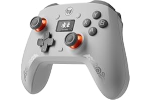 BIGBIG WON Wireless Gaming Controller with LCD Display – Hall Effect Joystick & Triggers, 1000Hz Polling Rate, PC/Switch/Andr