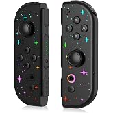 Moonag Compatible with Nintendo Switch Controller, Wireless Switch Controllers for Switch/Lite/OLED, Support Dual Vibration/6-Axis Gyro/Screenshot/Wake-up
