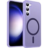 LeYi for Samsung Galaxy S23+ / S23-Plus Case: MagSafe Fit &amp; Translucent | Samsung S23 Plus Case Soft-Touch Skin Frosted Full Body Protection for Galaxy S23 Plus Cover for Girl Boy, Lavender