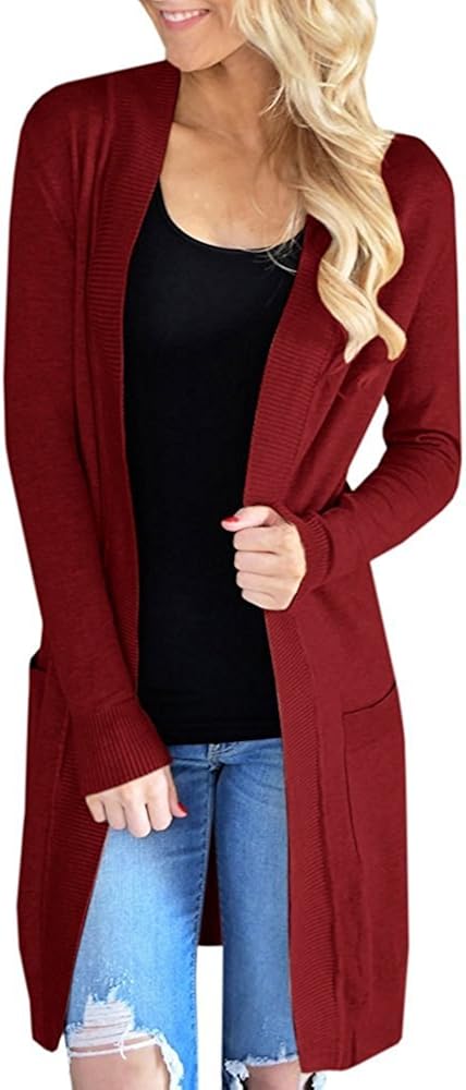 Shele Womens Long Lightweight Open 