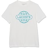 Lacoste Unisex-Adult Short Sleeve Globe Graphic T-shirtT-Shirt
