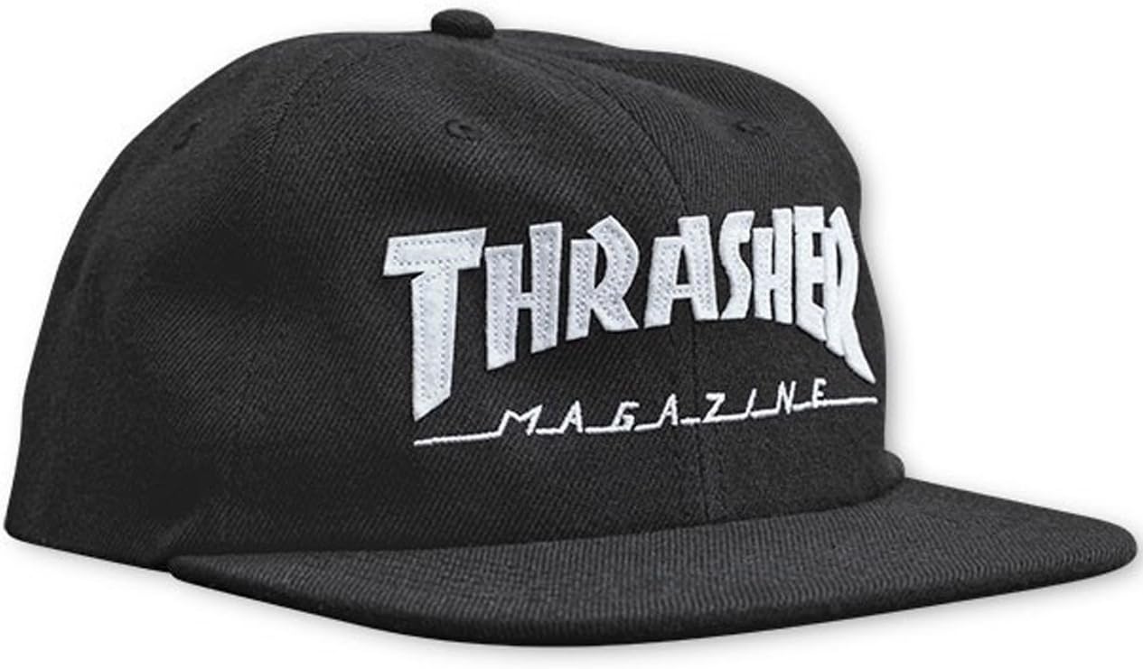 black felt baseball cap