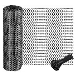 GENNIZZ Plastic Chicken Wire Mesh Fence Roll for