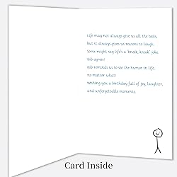 IDU Funny Birthday Cards for Men Women，Humorous
