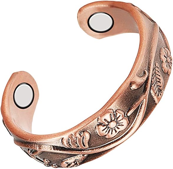 Copper Ring for Arthritis Women Adjustable Healthy Amazon.ca