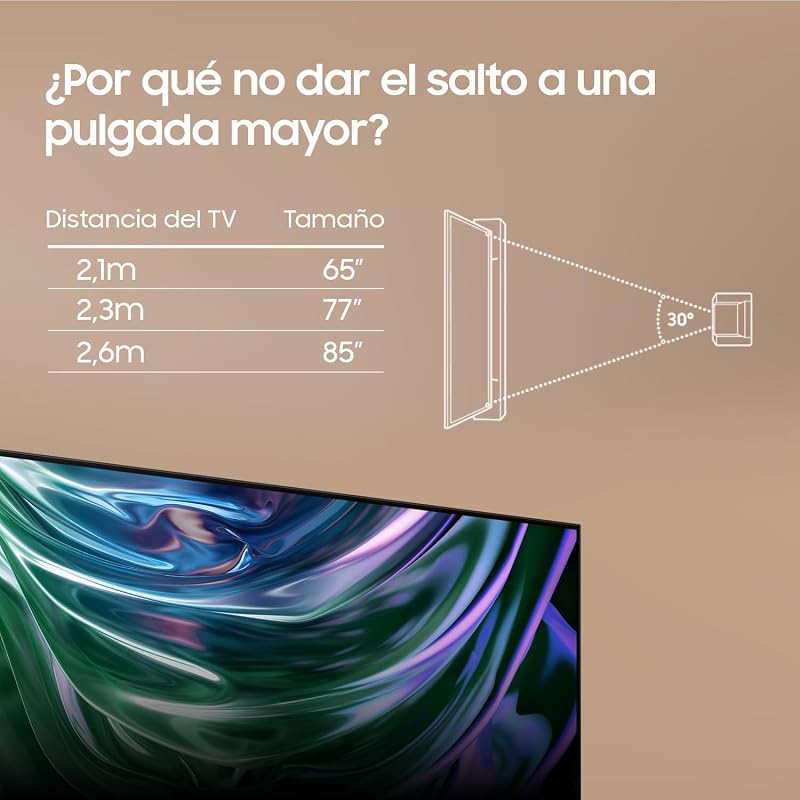 TV OLED 4K 2024 55S93D Smart TV de 55" con Más Brillo y Contraste, un Sonido de Cine con Q-Symphony, el Mejor Smart TV y GANA Todas Las partidas con Motion Xcelerator 144 Hz