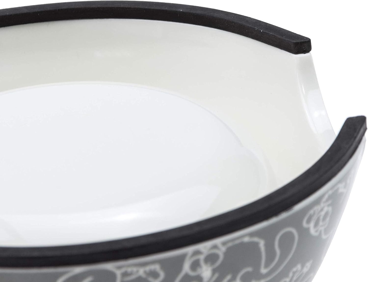 PUMA Simons Cat Bowl, Plastic, Dark Grey, 160 ml, 14 x 14 x 4.5 cm, darkgray, L: 14 cm B: 14 cm H: 4,5 cm - Image 3