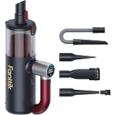 Fanttik Cruise V11 APEX Handheld Vacuum Cordless, 4-in-1 Vacuum Cleaner for Pet, AxLoop 180&deg; Rotatable Handle, LED Touch Screen, 3 Suction Modes for Home Corners, Couches, Crevices