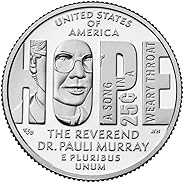 2024 P, D Rev Dr. Pauli Murray, American Women Quarter Series 2 Coin Uncirculated
