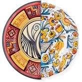Seletti Dessert Plate in Porcelain HYBRID-HUARICANGA &oslash; Cm.20 h.1,5