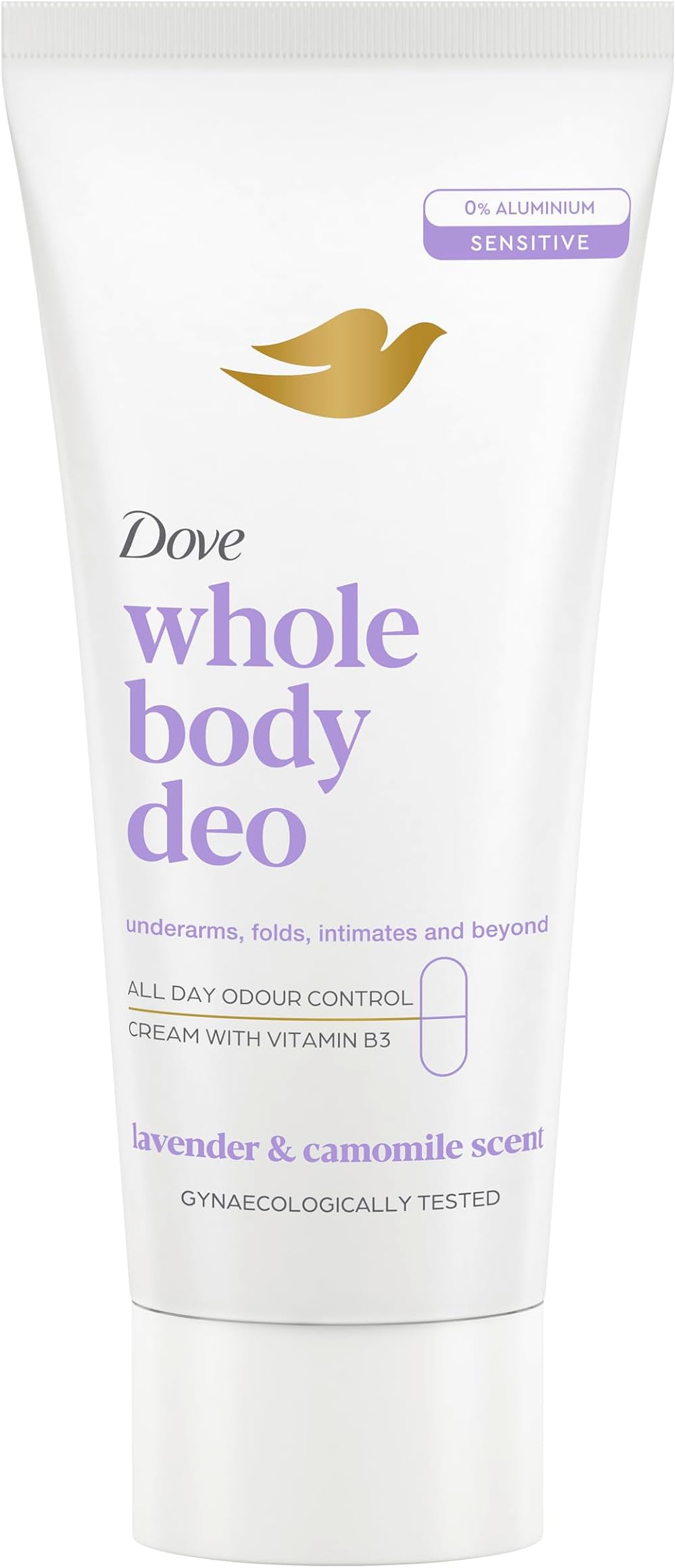 Dove Lavender & Camomile Whole Body Deodorant Cream 75 ml 0% Aluminium