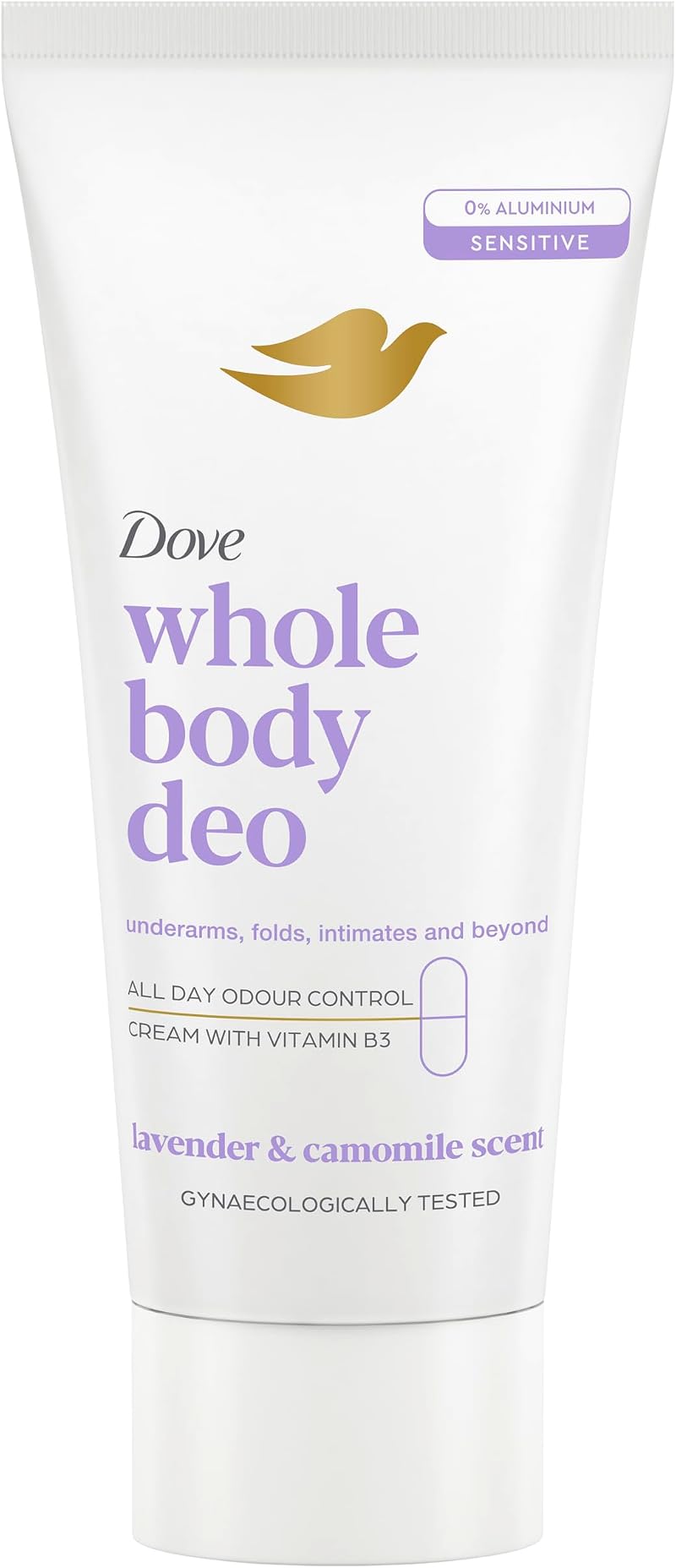 Dove Lavender & Camomile Whole Body Deodorant Cream 75 ml 0% Aluminium