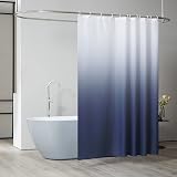 Furlinic Polyester Shower Curtain 180x180 cm Waterproof Mold Proof with 12 Hooks view 5