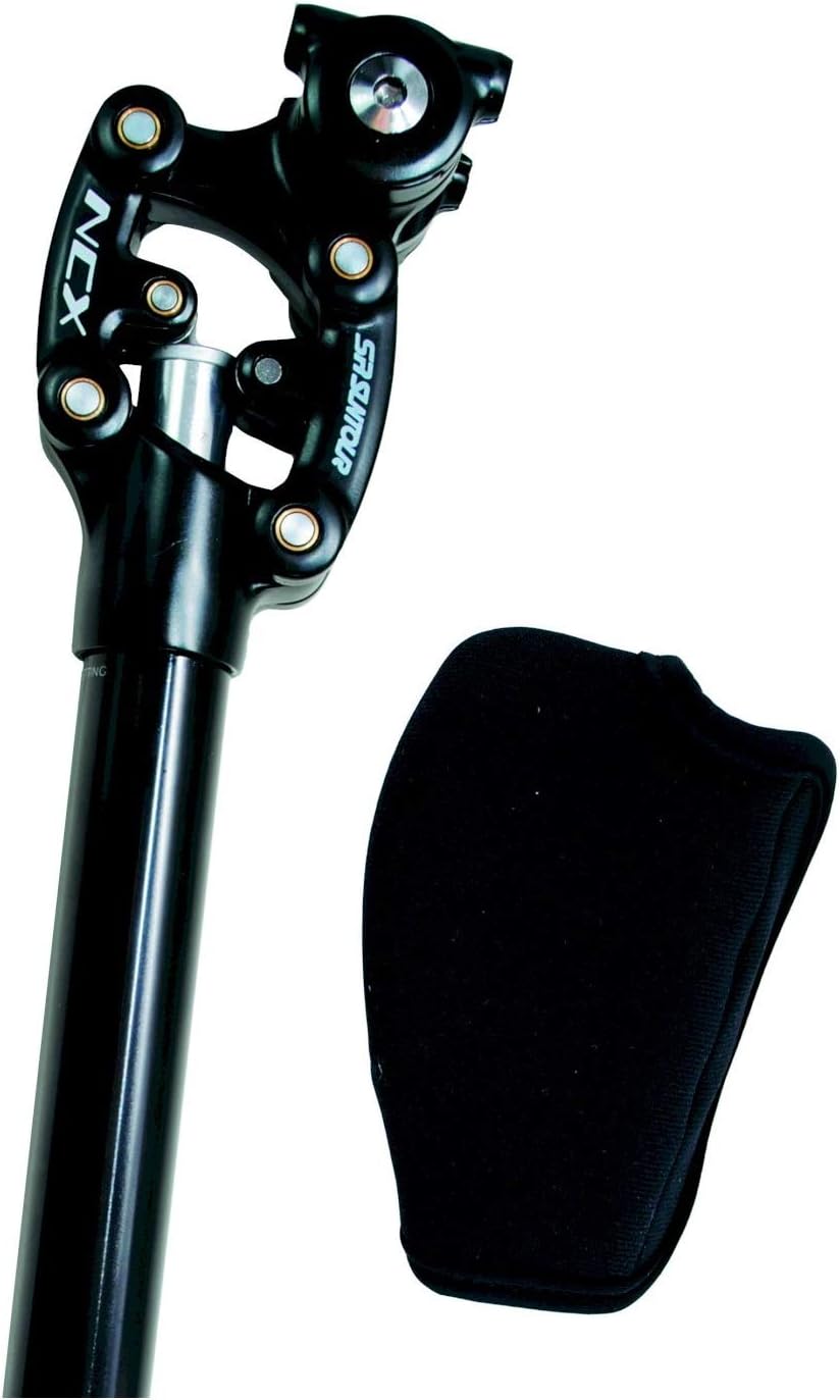 Bico Suntour spring seat post, SP12NCX, diameter 27.2 mm, black