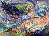 5D Full Drill Diamond Painting Kit, KISSBUTY DIY Diamond Rhinestone Painting Kits for Adults and Beginner Embroidery Arts Craft Home Decor, 16 x 20 Inch (Earth Angel)