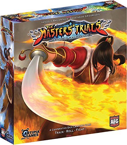 Alderac Entertainment Group ALD07005 The Master's Trials Wrath of Magmaroth Board Game, Multicoloured