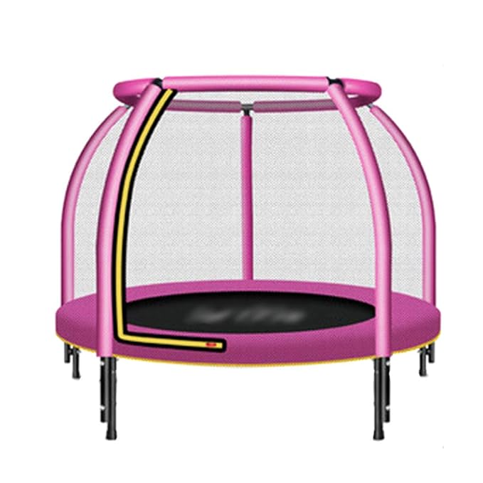 Trampolin GH- Abnehmbares, kleines Schutznetz, sicheres und umweltfreundliches Baby-Sprungbett für Kinder im Innenbereich