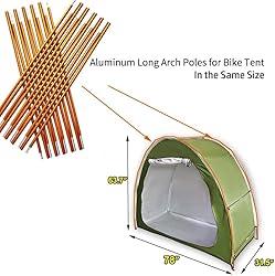 HuaKastro Outdoor Bike Cover Storage Tent for 2