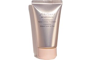 Shiseido Benefiance Concentrated Neck Contour Treatment - 50 mL - Wrinkle-Smoothing Cream - Restores Firmness & Reduces Creases for Nourished, Silky-Smooth Skin