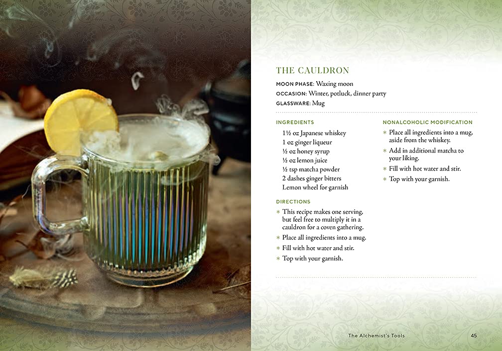 Witch's Brew: Magickal Cocktails to Raise the Spirits - A Cocktail Book