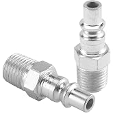 Milton S-777 1/4" MNPT A Style Plug