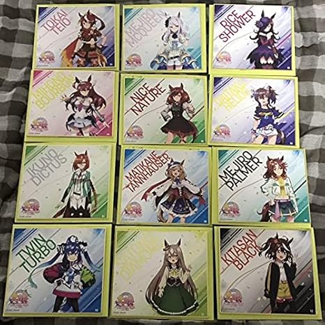 Amazon ウマ娘 プリティーダービー Season2 Mini色紙 コンプリート12種 アイドル 芸能人グッズ 通販