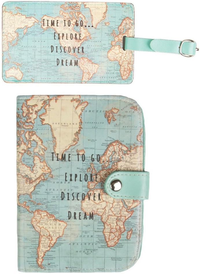 Lot De 6 Porte-passeports World Explorer – Sass & Belle – Neufs Sous Blister, Parfaits Pour Voyager !