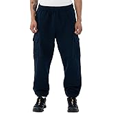 Pro Club Men's Heavyweight Tapered Fleece Cargo Sweatpant