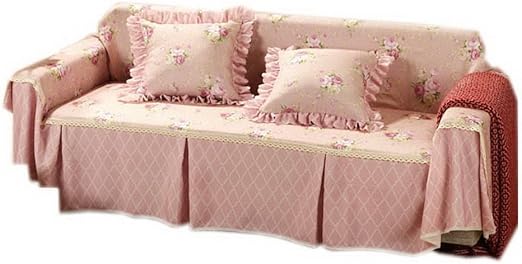 Amazon Com Panda Superstore Cute Pink Three Seats Sofa Slipcover