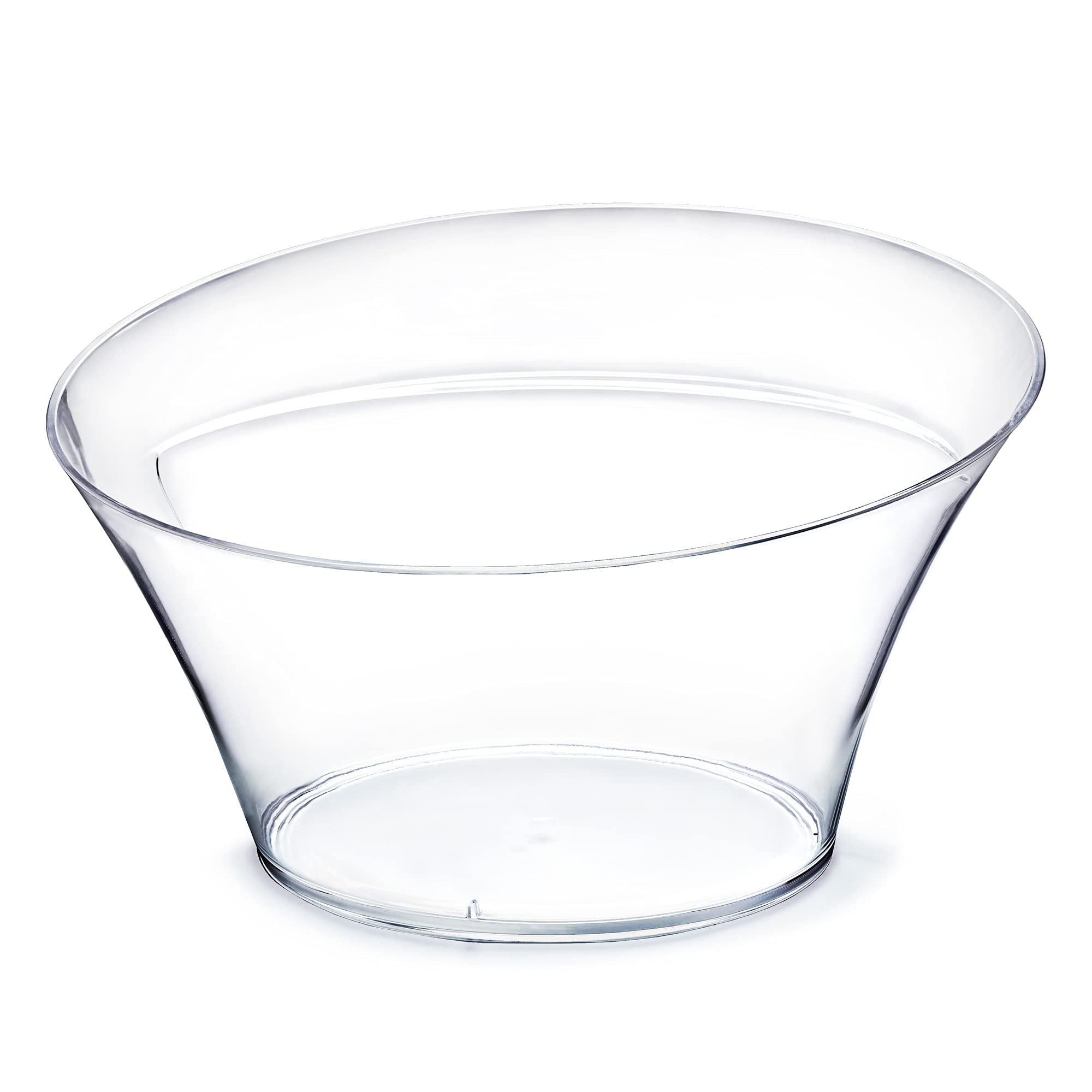 bar@drinkstuff VIP Party Tub - Drinks Cooler, Holds 6 x 75cl Bottles, 4500ml Capacity, Transparent