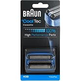 Braun CoolTec 40B Foil &amp; Cutter Replacement Head, Compatible with CoolTec Shaver