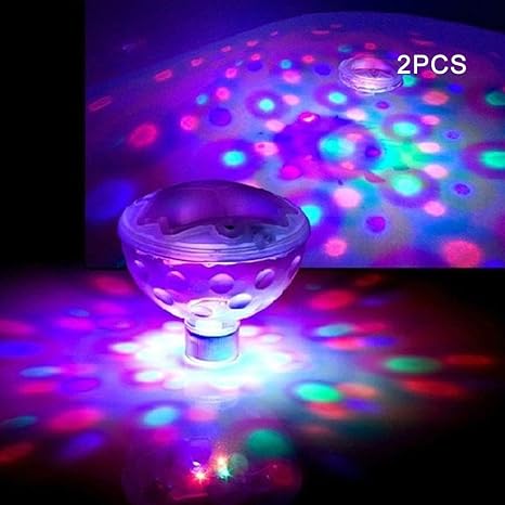 Amazon Co Jp バスライトフローティングプールライト防水浴槽ライト Led子供用おもちゃ池スイミングプールバスルーム子供用スパスパ浴槽水中 ライト ホーム キッチン