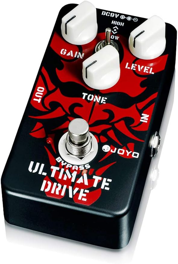 JOYO JF-02 Ultimate Drive Pedal Overdrive and Rich Bordering-on-Distortion Overdrive for Electric Guitar Effect