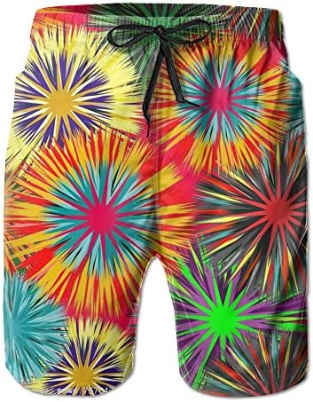 Adult Hot Fireworks Shorts 2017 Hot