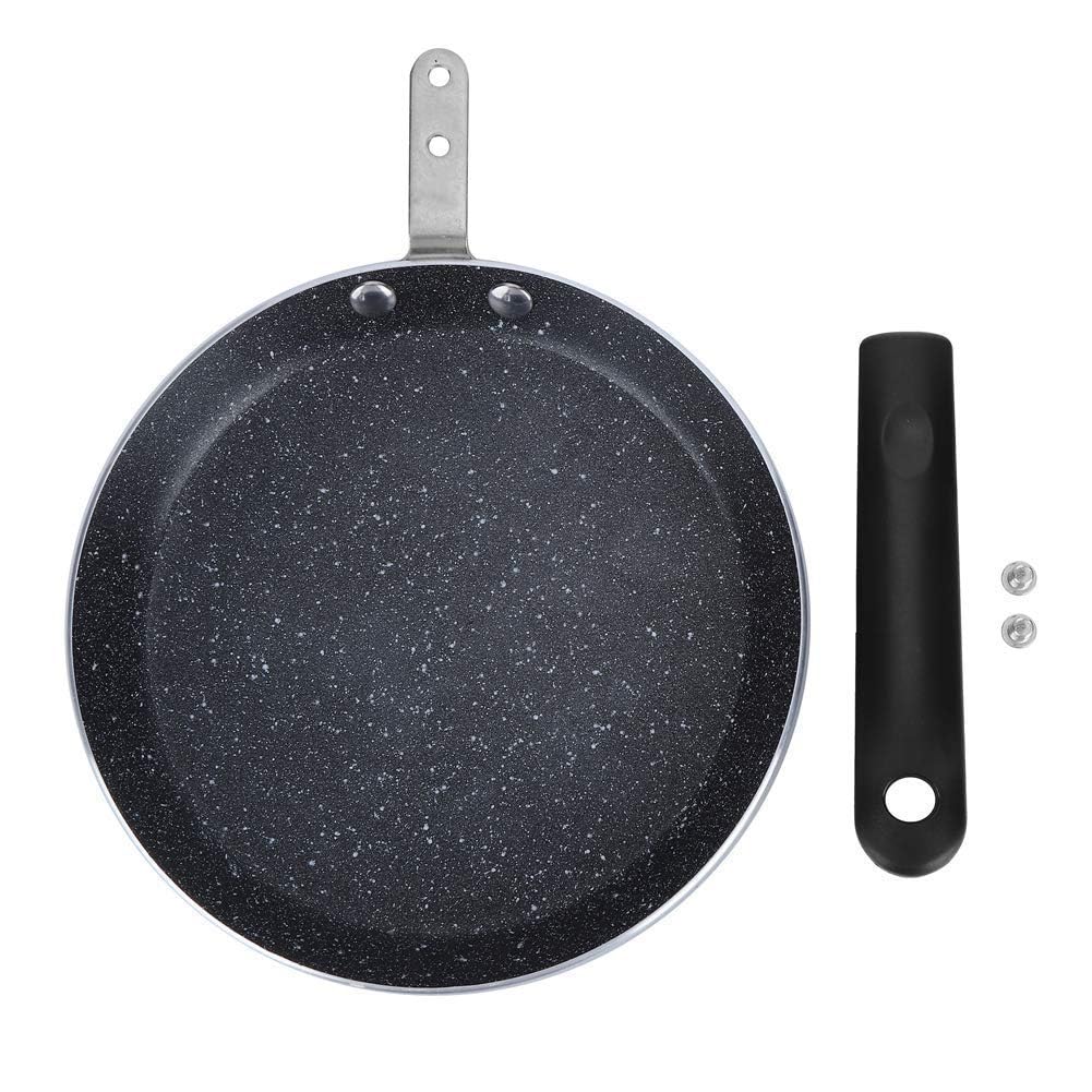 HERCHR Frying Pan, 18.6cm Induction Frying Pan Nonstick Cooking Pans Omelette Pan Aluminum Egg Frying Pan Nonstick Coating Skillet