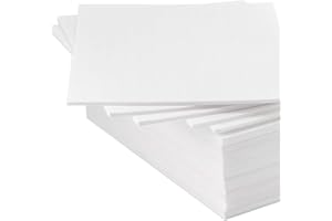 KOHAND 50 Pack 12 x 16 x 1/8 inch Foam Core Backing Boards, White Foam Boards, Thick Craft Poster Board for Signs, Presentations, School, Office and Art Projects