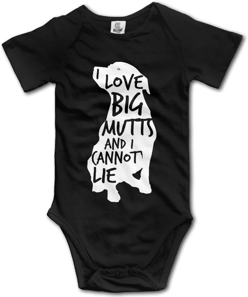 Newborn Baby I Love Big Nutts I Can't Lie Short-Sleeveless Bodysuits One Pieces Summer Romper