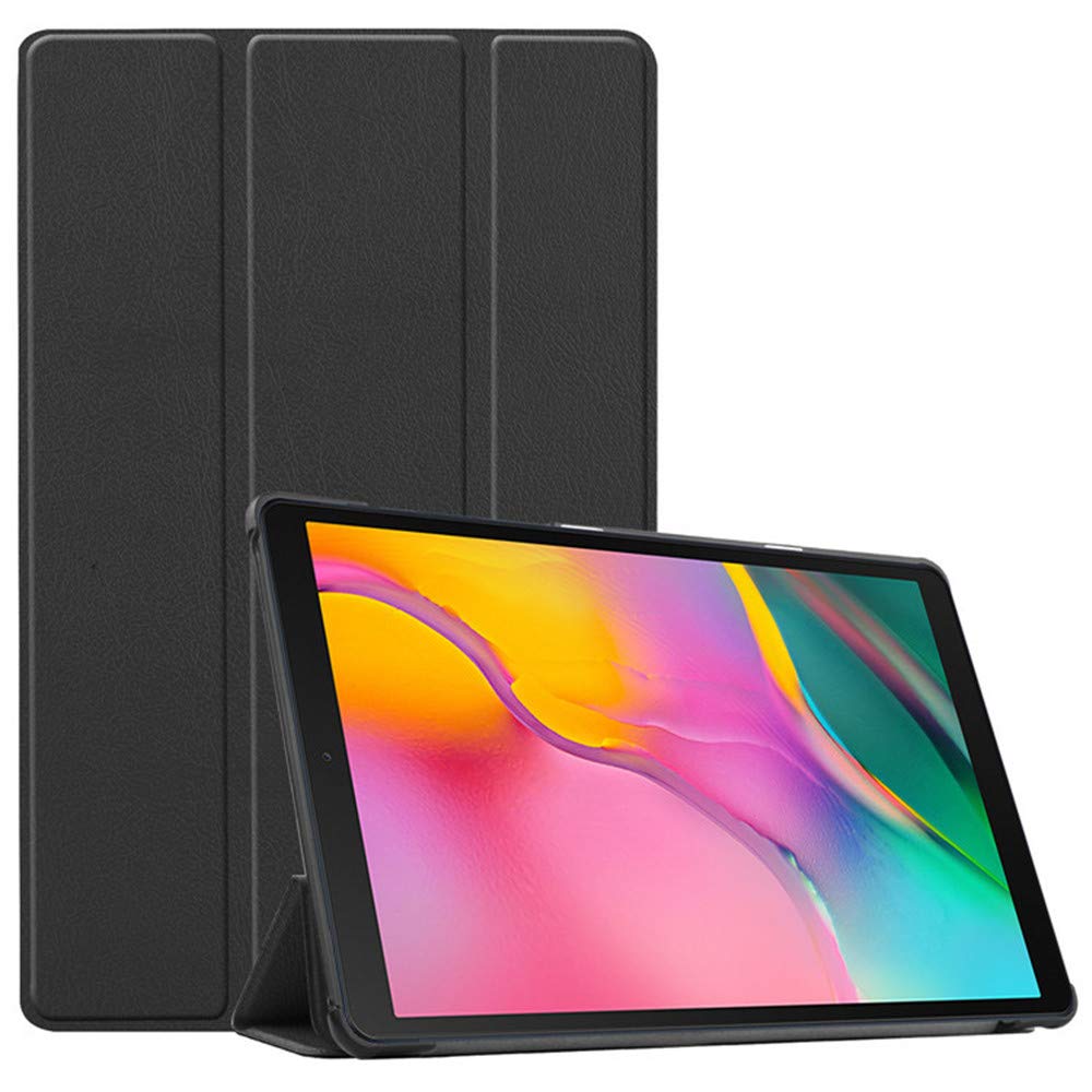 INSOLKIDON Compatible with Case for OPPO pad air 10inch 2022, Ultra Slim Lightweight TPU Silicone soft shell Magnetic Cover Case with Stand Tablet case (Black)