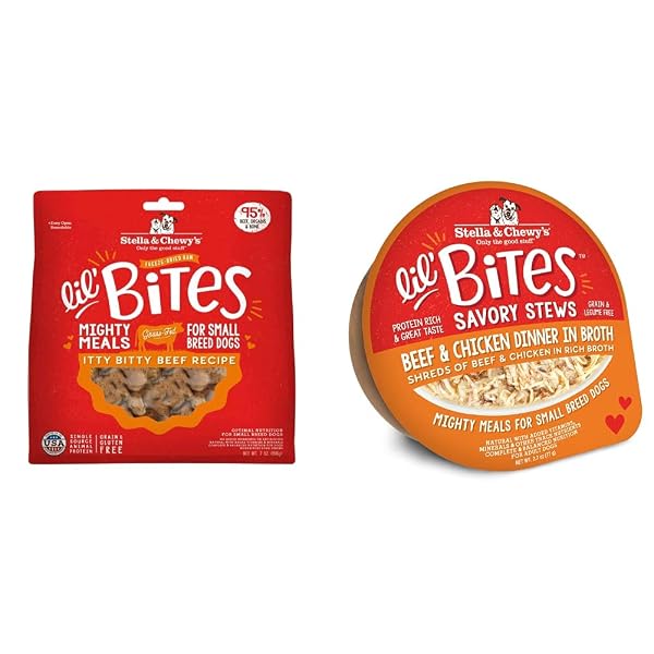 STELLA & CHEWY’S LIL BITES FREEZE-DRIED + WET...
