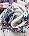 ZANZEA Women's Floral Print V Neck Spaghetti Strap Summer Bohemian Long Maxi Dress Beach Sundress Blue Flower XL