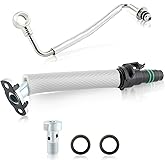 AUTOKAY 55587854 Turbo Oil Return Pipe Turbocharger Oil Return Hose Line Compatible with Buick