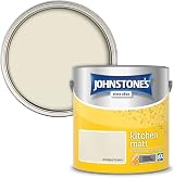 Johnstone's Kitchen Paint Antique Cream Matt Emulsion 2.5L 12m2 view 2