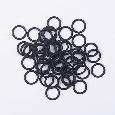 Othmro Nitrile Rubber O-Rings 15mm OD 11mm ID 2mm Width Sealing Gaskets 50pc