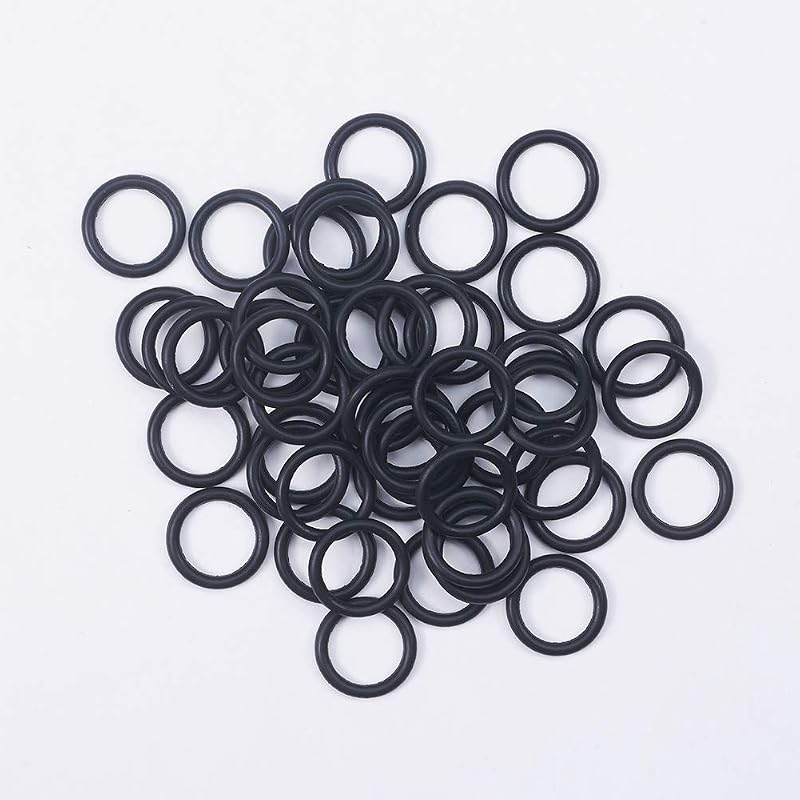Othmro Nitrile Rubber O-Rings 15mm OD 11mm ID 2mm Width Sealing Gaskets 50pc