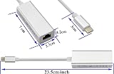 zdyCGTime USB C to RJ45 Gigabit Ethernet Adapter 1000Mbps LAN Network Cable view 3