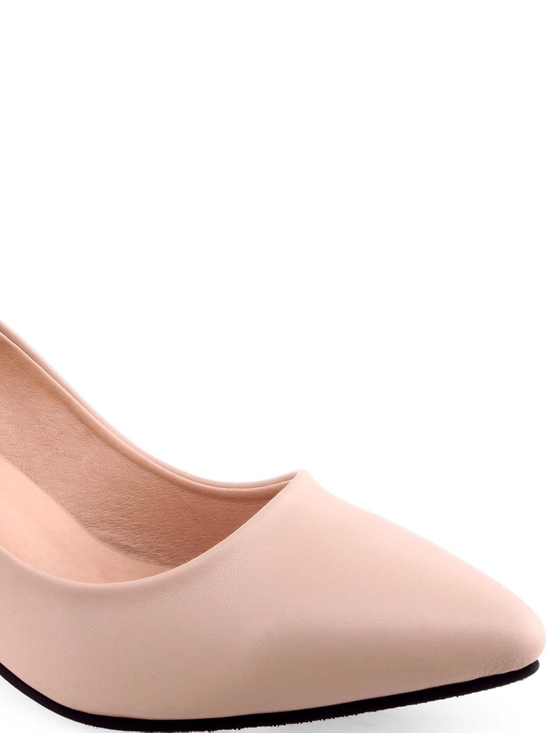 shuz touch beige pumps & peep toes