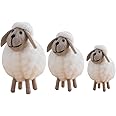 LOUIE SILNA Cute Farm Lamb,Sheep Decoration Christmas Hanging Ornament Sheep Plush (Christmas Tree Decorations)