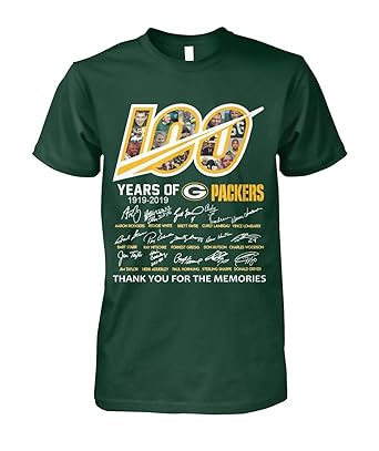 packer 100 year shirts